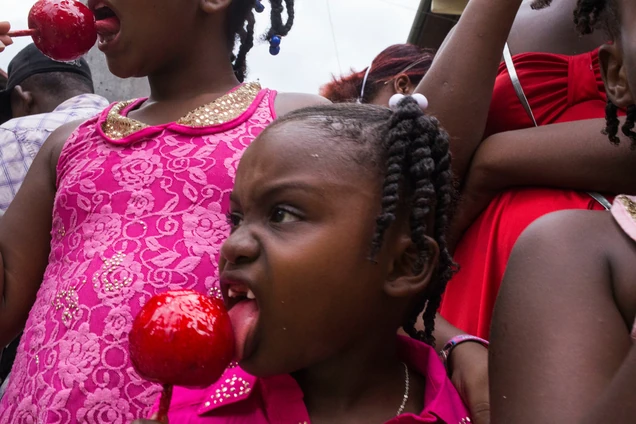 Red apple.