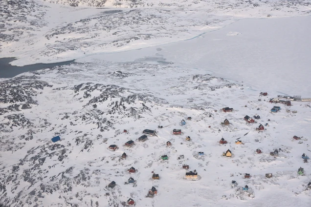 Oqaatsut from Above